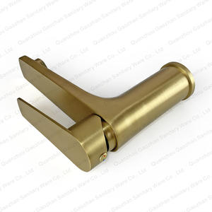 Grifo de Lavabo de Baño Contemporáneo de Acero Inoxidable con una Sola Manija, Color Gris Metálico, Antiarañazos, con Rociador Extraíble para Gimnasio - Product Image 6