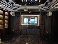 Haut-parleur coaxial passif de 10 pouces KB10, 300W RMS, blanc, pour montage mural, enceinte PA pour discothèque, auditorium, théâtre