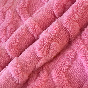 <span class=keywords><strong>Tissu</strong></span> en sherpa jacquard <span class=keywords><strong>épais</strong></span> <span class=keywords><strong>au</strong></span> prix d'usine, <span class=keywords><strong>tissu</strong></span> en sherpa doux et chaud pour vêtements - Product Image 3