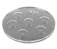 RAY YI vente en gros de plaques de seder en acrylique Judaica personnalisées pour la Pâque juive ronde/hexagonale décoration de fête juive hébraïque cadeaux de judaïsme