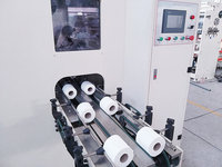 Machine automatique de découpe de rouleaux de papier toilette Maxi