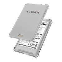 Étui transparent en TPU pour tablette XTEINK X3 3.7 "2026, housse de téléphone antichoc en TPU