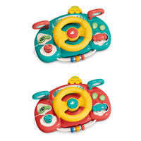 Volant de direction ABS multifonctionnel pour bébé et tout-petit, poussette, simulation de conduite, jouet éducatif pour enfants, Baohan