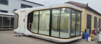 Petite maison en conteneur contemporaine de haute qualité Space Capsule Resort Hotel House Maisons préfabriquées