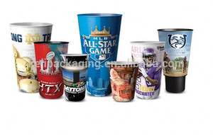 Cubos y Vasos de Palomitas de Maíz Desechables de 64 Onzas, Material PP, IML, con Asa, Duraderos, para Fiestas, Hechos en Vietnam - Product Image 6