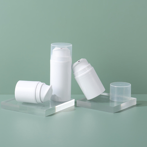 30ml 50ml 80ml 100ml 120ml 150ml 200ml nhựa trắng không có không khí bơm chai huyết thanh Lotion bơm Dispenser chân không không có không khí chai chăm sóc da bao bì - Product Image 3