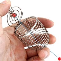 Cage à appâts de pêche en fil métallique, panier de pêche, support d'appât, cage à appâts de pêche en acier inoxydable, petite cage à appâts de pêche