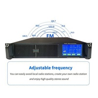Transmisor de Radiodifusión FM de 600W, Equipo de Transmisión de Estación de Radio Estéreo de Larga Distancia