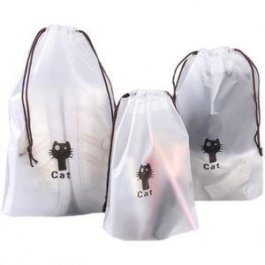 <b>Tshirt</b> Clothing Packaging Black Shrink Bag PVC Zipper Top High Quality Custom Recyclable Plastic Packaging Bag - Product Image 6