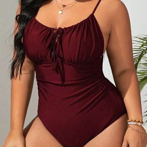 Maillots <span class=keywords><strong>de</strong></span> <span class=keywords><strong>bain</strong></span> une pièce pour femmes, <span class=keywords><strong>taille</strong></span> extra plus, style halter, XL-5XL, maillots <span class=keywords><strong>de</strong></span> <span class=keywords><strong>bain</strong></span> <span class=keywords><strong>grande</strong></span> <span class=keywords><strong>taille</strong></span> - Product Image 2