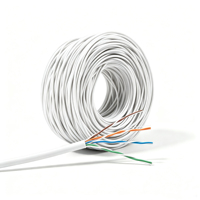 Cable de Red Cat5e UTP de Alta Velocidad, 4 Pares, 24 AWG, Precio por Metro