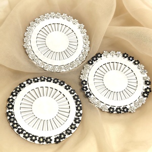 Épingle de fixation pour foulard du Moyen-Orient, clip de cou pour couvre-chef, épingle de positionnement de sécurité, épingle longue pour la nation Hui, motif fleur de prunier - Product Image 6