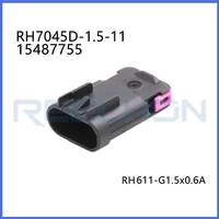 Conector automático 15326654/5 2/3/4/5/6/8/10 pines macho/hembra ABS arnés de terminales eléctrico impermeable cobre fabricado nombre