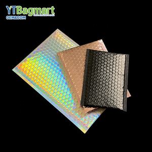 YTBagmart 15X20 Personnalisé Imprimé <span class=keywords><strong>Poly</strong></span> Noir En Plastique Enveloppes Sac D'expédition À Bulles <span class=keywords><strong>Poly</strong></span> Enveloppe Enveloppes - Product Image 4