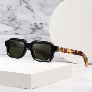 Gafas de Sol Polarizadas con Lentes TAC y Logotipo Personalizado, Estilo Vintage 2025, para Hombre y Mujer, Protección UV400, Montura Cuadrada de Acetato, para Conducir - Product Image 2