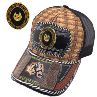 Gorra de Béisbol Unisex de 6 Paneles con Logotipo Metálico 3D, Estampado en Serigrafía, Estilo Casual, para Pesca, Playa, Mezclilla, Lona, Jersey