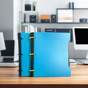 Tùy Chỉnh Thư Kích Thước Giấy Tài Liệu Bằng Sáng Chế Khó<span class=keywords><strong>a</strong></span> Vòng Thư Mục Văn Phòng Nguồn Cung Cấp Trường Văn Phòng Phẩm Kinh Doanh Thẻ Khe Cắm Tập Tin Thư Mục - Product Image 6