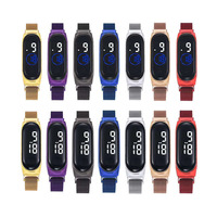 Jam Tangan Digital Oval Laris 2026 untuk Pria dan Wanita, Jam Tangan LED untuk Pelajar, Jam Tangan Elektronik Sporty Modis