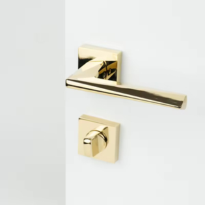 Nhà Máy Cung Cấp Sang Trọng Hiện Đại Đòn Bẩy Tay Nắm Cửa Kẽm Hợp Kim Xử Lý Và Tay Nắm Cửa - Product Image 1