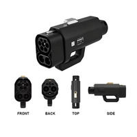 Adaptateur CCS2 vers GBT 400A, chargeur DC pour véhicules électriques 400 kW, convertisseur compatible avec la mise à niveau à distance OTA et le contrôle par application pour les véhicules électriques chinois BYD, NIO, Tesla