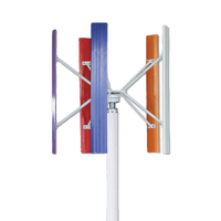 Vente flash : éolienne verticale 5000W à 3 pales, hauteur 4200 mm, pour usage domestique