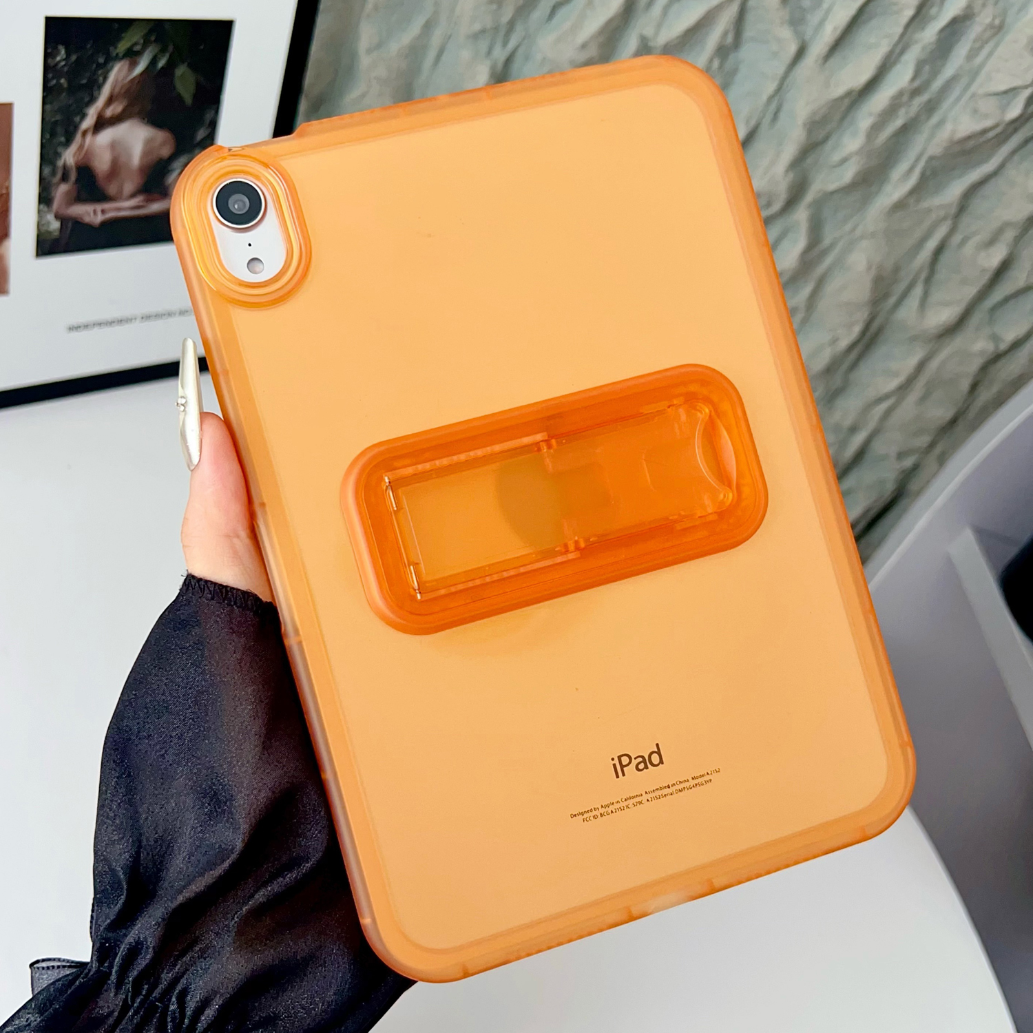 Прозрачный чехол-подставка для iPad 2025 A16 Pro 11 Чехлы Air 4 5 6 7 8 9 10-го 11-го поколения 9,7 10,2 10,9 дюймов мини-Чехол
