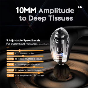 Mesin pijat, palu pemijat Mini genggam dengan ergonomis seluruh tubuh <span class=keywords><strong>Fascia</strong></span> pengurang rasa sakit - Product Image 6