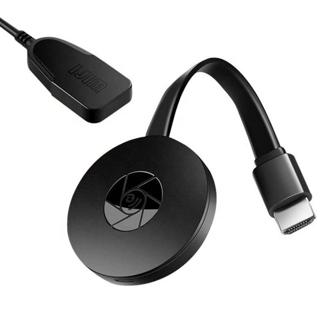 4K UHD Wireless HDTV Display Dongle Screen Mirroring Streaming Media Adapter Wireless Extender for Smart TV Phone Laptop