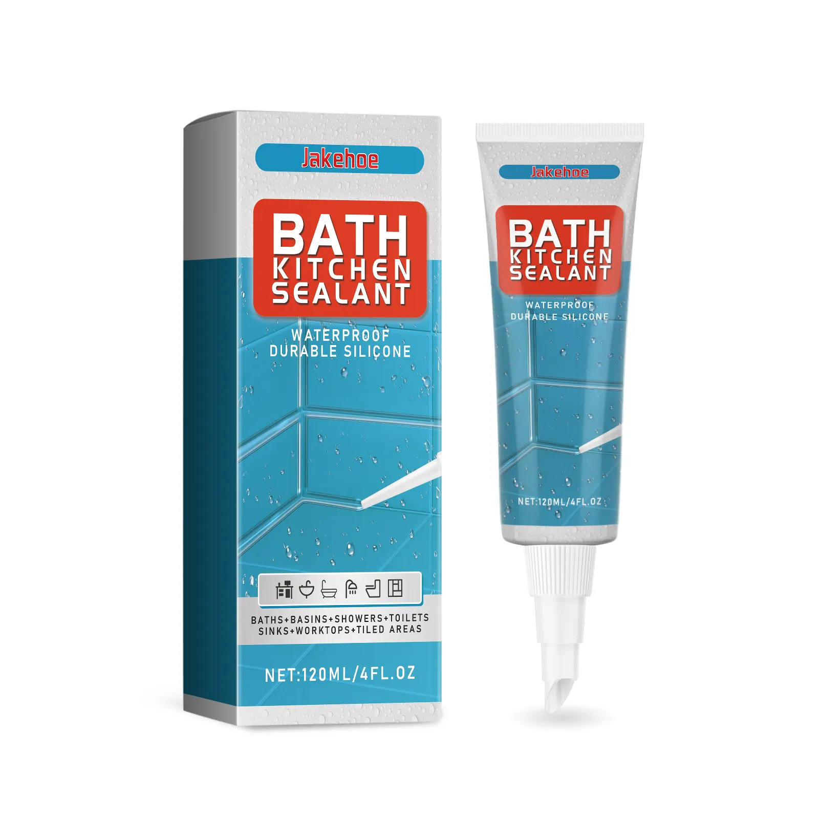 Jakehoe Bathroom Waterproof Sealant Glue Sustainable Bathroom Sealant Organic Waterproof Sealant Agent