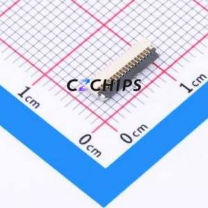 FPC-0.5FX-16PWBH10 FFC/FPC Connector SMD,P=0.5mm,Horizontal Mount Connector Flip Cover Type Bottom Contact 16P 0.5mm - Product Image 1