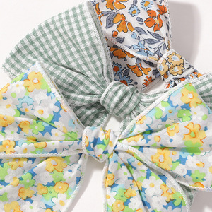 5.3 pollici fiocco di lino fiocco per bambine fiocco - Product Image 6