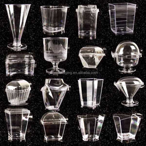 Gobelets à dessert avec couvercles en dôme, gobelets à dessert de 3,7 oz, gobelets en plastique, bols à collation jetables pour crème glacée, gâteau, fruits, parfait, pudding - Product Image 5