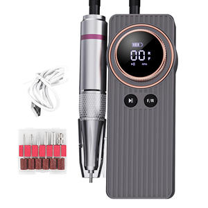 50W Wireless Nail Drill Machine Portable Rechargeable Electric <b>E</b> <b>File</b> for Professional Manicure Salon - Product Image 2