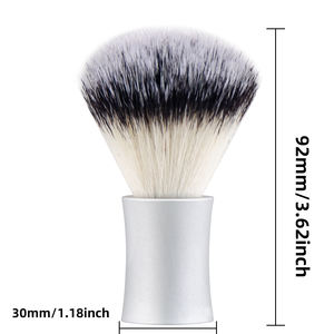 Brocha <span class=keywords><strong>de</strong></span> Afeitar ZY 100% Cabello Sintético con Mango <span class=keywords><strong>de</strong></span> Resina, Origen Guangdong, Espuma Abundante, Estuche <span class=keywords><strong>de</strong></span> Viaje para Barberos, Modelo 30413 - Product Image 6