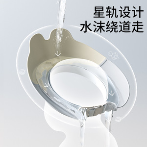 Casque <span class=keywords><strong>de</strong></span> bain en plastique pour bébé, motif dessin animé, protection imperméable pour les oreilles des nourrissons et des enfants, pour la <span class=keywords><strong>baignoire</strong></span> - Product Image 5