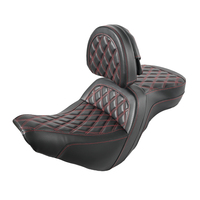 Nouveau dossier de siège de canapé grand format (cuir PU gel) pour Softail 2018-2025 Low Rider FXLR/FXLRS/FXLRST Sport Glide