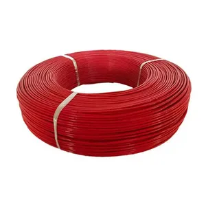 UL10412 20AWG fio de alta temperatura isolado ETFE único núcleo de cobre estanhado tipo condutor padrão trançado a quente