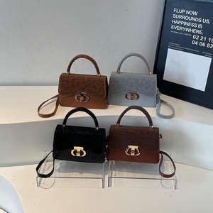 Bolso de hombro cuadrado retro con estampado de leopardo de alta calidad para mujer, 2026 - Product Image 1