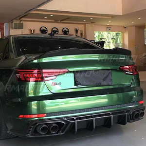 ชุดแต่งสปอยเลอร์หลังคาร์บอนไฟเบอร์แท้ทรง PSM สำหรับ Audi A4 S4 A5 B9 ปี 2016-2019 พร้อมอุปกรณ์ปรับแต่งภายนอก - Product Image 6