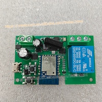 Module de commutation sans fil WiFi Tuya intelligent 1CH 433Mhz, récepteur RF DC7-32V, relais WiFi 433mhz 10A DIY