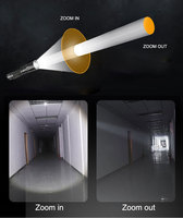 Brightenlux Super lumineux haute puissance zoom Taschenlampe torche forte lumière P50 puissante LED tactique rechargeable EDC lampe de poche