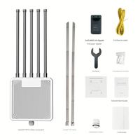 Router AP WiFi 6 para Exteriores Starlink, Resistente al Agua IP67, 2.4G 5.8G 3000Mbps, Punto de Acceso de Alto Rendimiento