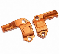 Support de protection de pompe de frein et d'embrayage en aluminium usiné CNC sur mesure de haute précision