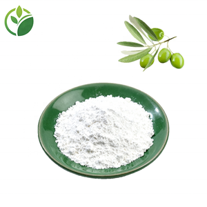 Extrato Herbal 100% Puro de Grau Alimentício Extrato de Folha de Oliveira Ácido Oleanólico Tyrosol Pó Branco - Product Image 1