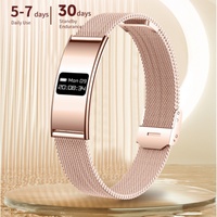 Slim polsbandhorloge voor heren voor gezondheidsmonitoring Elektronische klok Sportpolsband Slaapstressmonitoring Waterdicht horloge