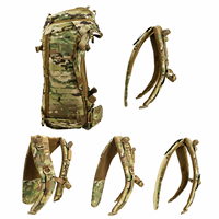 Sac à dos tactique 30L MOLLE pour randonnée et camping en plein air, sac de transport multicolore avec cordon élastique, logo personnalisé, vente en gros OEM