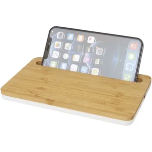 Caricabatterie wireless in bambù Medake, gadget ecologici - Product Image 2