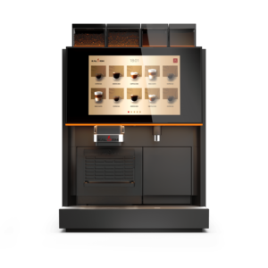 Machine à café automatique professionnelle Kalerm X400, tactile intelligente, pour la préparation de lattes, usage commercial dans les hôtels et les cafés. - Product Image 4