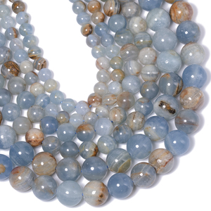 Perline Rotonde in Calcite Naturale di Alta Qualità 6/8/10mm all'Ingrosso per Creazione di Gioielli Fai-da-Te, Collane e Bracciali - Product Image 3
