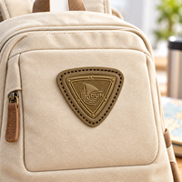 Étiquettes en cuir personnalisées avec nom de marque pour vêtements, jeans, chapeaux, patchs en PU gaufrés, étiquettes de vêtements à marque privée